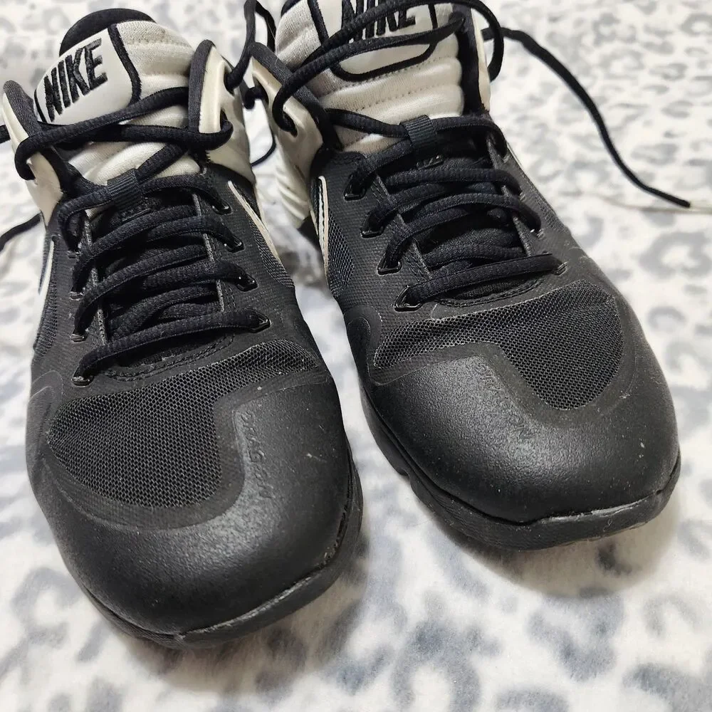 Nike Alpha Huarache Elite 2 Turf Baseball Shoes Size 10 Black/White